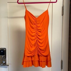 Mini orange BCBG MaxAzaria dress